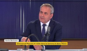 Emmanuel Macron "est en campagne" pour la présidentielle, il faut "qu'il le reconnaisse", affirme Xavier Bertrand