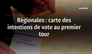 Régionales : les intentions de vote au premier tour
