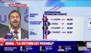 Régionales en Bourgogne-Franche-Comté: Julien Odoul (RN) "appelle les électeurs LR à faire barrage à la gauche"