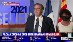 Renaud Muselier: "Je fais le constat que nous avons déjoué la totalité des sondages dans cette région"