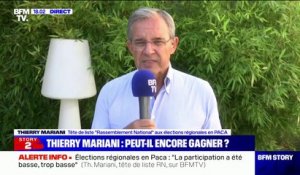 Thierry Mariani: Renaud Muselier est "le seul président de région qui n'arrive pas en tête à l'issue du premier tour"