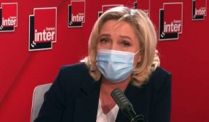 Pour Marine Le Pen, Eric Zemmour se comporte comme "un candidat à la présidentielle"