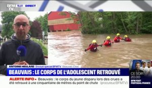 Intempéries: le corps de l'adolescent disparu a été retrouvé à Beauvais
