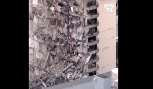 Un immeuble de 12 étages s'effondre partiellement en Floride