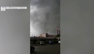 Une puissante tornade fait au moins une centaine de blessés en République tchèque
