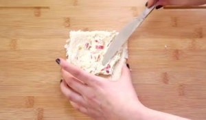 Vidéo recette piques apéritives avec du pain de mie