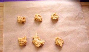 Cookies au beurre de cacahuètes - recette cookies 3 ingrédients