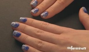 Tuto manucure : un nail art dégradé de bleus avec Coco's Nails