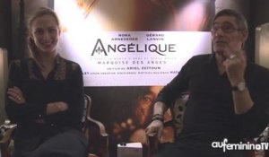 Angélique : Nora Arnezeder et Gérard Lanvin en interview vidéo