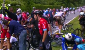 Tour de France 2021 : Christopher Froome, Richie Porte, Warren Barguil pris dans une énorme chute, la deuxième de la journée
