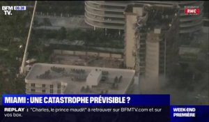 Immeuble effondré à Miami: des "dommages structurels majeurs" déjà constatés en 2018