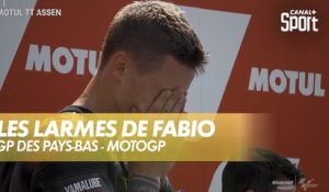 Les larmes de Fabio pendant la Marseillaise