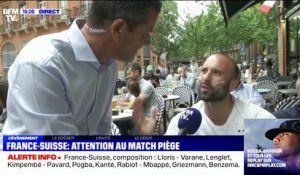 À Toulouse, les supporters sont déjà présents en terrasse pour le match France-Suisse