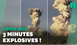 Au Costa Rica, spectaculaire éruption du volcan Rincón de la Vieja
