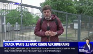 Paris: les toxicomanes évacués du jardin d'Éole dans l'objectif de rendre le parc aux riverains