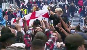 Euro 2020: les fans anglais euphoriques après la victoire contre l'Allemagne