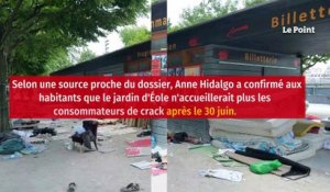 Paris : Hidalgo promet de bouter les toxicomanes hors du jardin d’Éole dès ce mercredi
