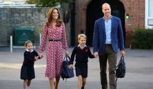 Le prince William, Kate Middleton et leur fils George ont assisté au match Angleterre-Allemagne