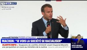 "Je vois la société se racialiser": Emmanuel Macron a-t-il retourné sa veste sur l'intersectionnalité ?