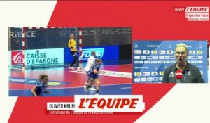 Krumbholz : «On a manqué de volume» - Handball - Amical - Bleues