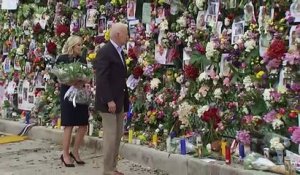 "Je sais l'enfer que vous traversez" : les mots de Joe Biden aux familles des victimes de Surfside