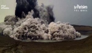 L'éruption impressionnante du volcan Taal aux Philippines