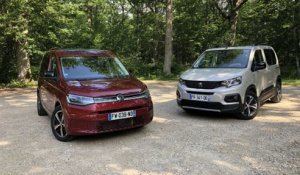 Comparatif vidéo - Volkswagen Caddy vs Peugeot Rifter