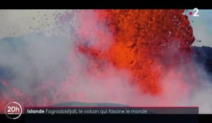 Islande : au plus près du cratère du volcan Fagradalsfjall en éruption