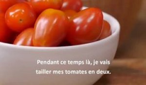Risotto et sa poêlée de tomates prêt en 20 minutes