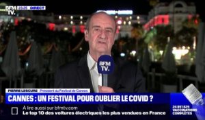 Pierre Lescure, président du festival de Cannes, assure que l'organisation des dépistages des festivaliers sera "très fluide"