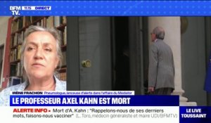Mort d'Axel Kahn: Irène Frachon salue "l'un des rares médecins à avoir pris la défense des victimes du Médiator"