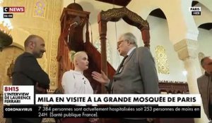 Au lendemain de la condamnation de ses harceleurs, regardez Mila qui a visité la Grande mosquée de Paris en compagnie de son recteur, Chems-eddine Hafiz
