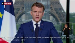 Emmanuel Macron annonce les nouvelles mesures pour lutter contre l'épidémie de Covid-19