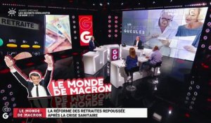 Le monde de Macron: La réforme des retraites repoussée après la crise sanitaire - 13/07