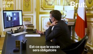 Vaccination obligatoire : comment Emmanuel Macron a changé de discours