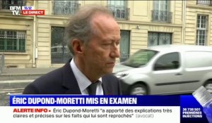 Eric Dupond-Moretti "n'a aucune raison de bouger" de son poste de ministre, assure son avocat Me Olivier Cousi