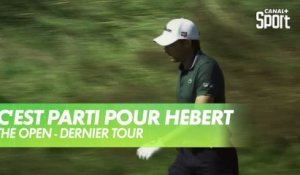 Le par au 1 pour Hébert - Golf - The Open - Dernier tour