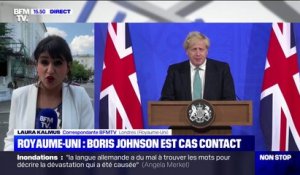 Royaume-Uni: le Premier ministre britannique Boris Johnson identifié comme cas contact