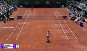 Lausanne - Burel s'incline de peu pour sa 1ère finale WTA