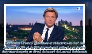 Laurent Delahousse - son bel hommage à l'une de ses plus fidèles collaboratrices à la fin de son jou