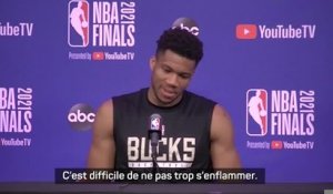 Finales - Antetokounmpo : "C’est difficile de ne pas trop s’enflammer"