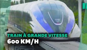 La Chine dévoile un train capable de battre le record de vitesse du TGV français