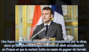 Emmanuel Macron - le pass sanitaire est-il obligatoire pour entrer à l'Elysée -