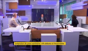 Nicolas Bay :"Celui qui refuse de se faire vacciner est condamné à la mort sociale". Le "8h30 franceinfo" député européen Rassemblement national