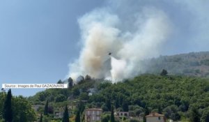 1000 m2 de végétation brûlés par un incendie à Bar-sur-Loup, dans les Alpes-Maritimes