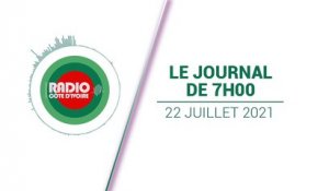 Journal de 07h00 du 22 juillet 2021 [Radio Côte d'Ivoire]