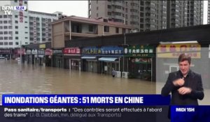 Les inondations en Chine ont causé la mort de 51 personnes