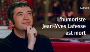 L’humoriste Jean-Yves Lafesse est mort