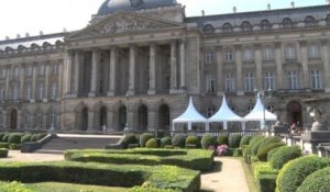 Succès de foule malgré les restrictions pour la première journée de portes ouvertes au Palais royal à Bruxelles