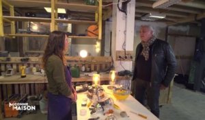 Découvrez une artiste qui transforme des objets recyclés en lampes